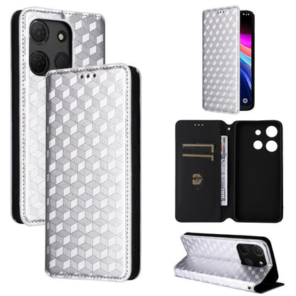 Cubic Grid Texture Flip Leather Phone Case, For TCL K70 5G, For TCL K70 SE 4G, For TCL K70 Power / K70 4G, For TCL NxtPaper 70 Pro 5G, For TCL K32 5G / K33 5G, For TCL NxtPaper 60 Ultra 5G, For TCL 60 SE NxtPaper 5G, For TCL 60 NxtPaper                ...