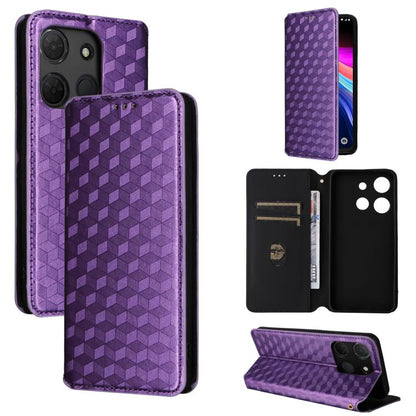 Cubic Grid Texture Flip Leather Phone Case, For TCL K70 5G, For TCL K70 SE 4G, For TCL K70 Power / K70 4G, For TCL NxtPaper 70 Pro 5G, For TCL K32 5G / K33 5G, For TCL NxtPaper 60 Ultra 5G, For TCL 60 SE NxtPaper 5G, For TCL 60 NxtPaper                ...