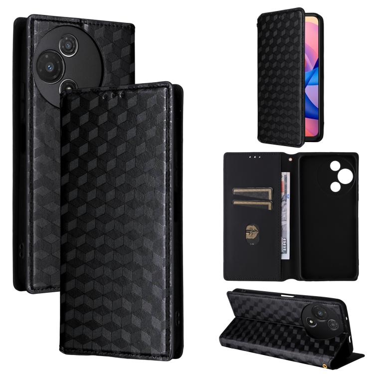 Cubic Grid Texture Flip Leather Phone Case, For TCL K70 5G, For TCL K70 SE 4G, For TCL K70 Power / K70 4G, For TCL NxtPaper 70 Pro 5G, For TCL K32 5G / K33 5G, For TCL NxtPaper 60 Ultra 5G, For TCL 60 SE NxtPaper 5G, For TCL 60 NxtPaper                ...