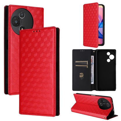 Cubic Grid Texture Flip Leather Phone Case, For TCL K70 5G, For TCL K70 SE 4G, For TCL K70 Power / K70 4G, For TCL NxtPaper 70 Pro 5G, For TCL K32 5G / K33 5G, For TCL NxtPaper 60 Ultra 5G, For TCL 60 SE NxtPaper 5G, For TCL 60 NxtPaper                ...