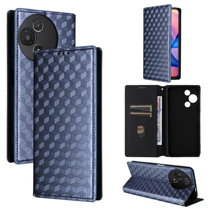 Cubic Grid Texture Flip Leather Phone Case, For TCL K70 5G, For TCL K70 SE 4G, For TCL K70 Power / K70 4G, For TCL NxtPaper 70 Pro 5G, For TCL K32 5G / K33 5G, For TCL NxtPaper 60 Ultra 5G, For TCL 60 SE NxtPaper 5G, For TCL 60 NxtPaper                ...