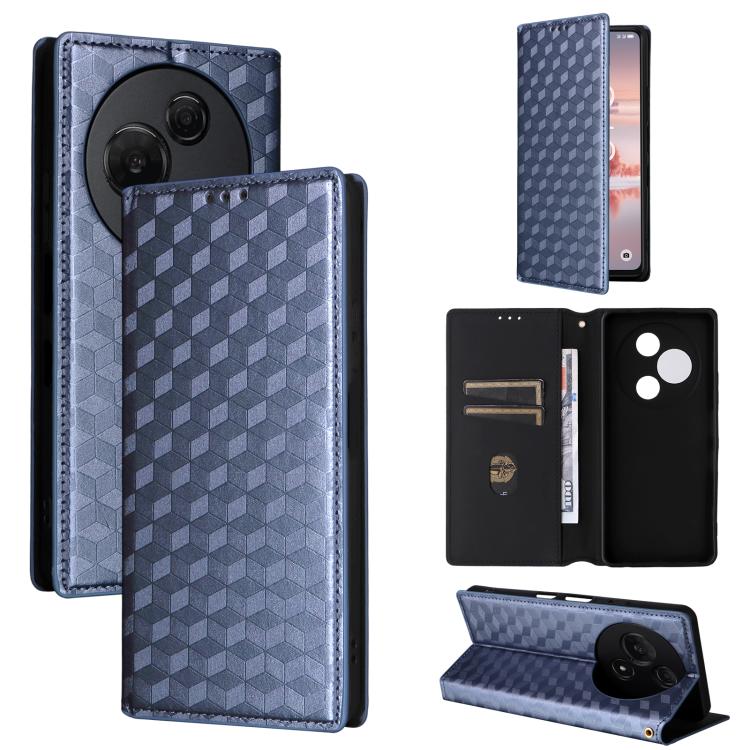 Cubic Grid Texture Flip Leather Phone Case, For TCL K70 5G, For TCL K70 SE 4G, For TCL K70 Power / K70 4G, For TCL NxtPaper 70 Pro 5G, For TCL K32 5G / K33 5G, For TCL NxtPaper 60 Ultra 5G, For TCL 60 SE NxtPaper 5G, For TCL 60 NxtPaper                ...