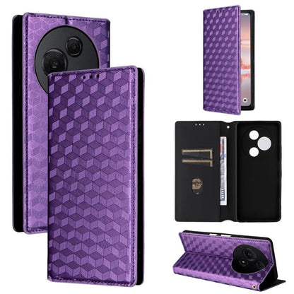 Cubic Grid Texture Flip Leather Phone Case, For TCL K70 5G, For TCL K70 SE 4G, For TCL K70 Power / K70 4G, For TCL NxtPaper 70 Pro 5G, For TCL K32 5G / K33 5G, For TCL NxtPaper 60 Ultra 5G, For TCL 60 SE NxtPaper 5G, For TCL 60 NxtPaper                ...