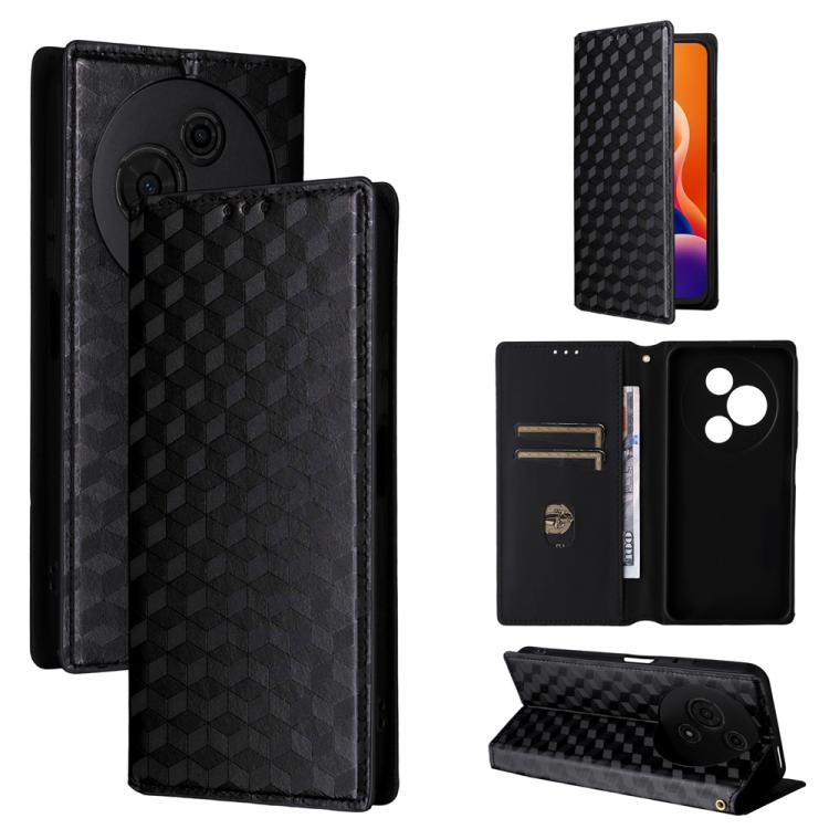 Cubic Grid Texture Flip Leather Phone Case, For TCL K70 5G, For TCL K70 SE 4G, For TCL K70 Power / K70 4G, For TCL NxtPaper 70 Pro 5G, For TCL K32 5G / K33 5G, For TCL NxtPaper 60 Ultra 5G, For TCL 60 SE NxtPaper 5G, For TCL 60 NxtPaper                ...