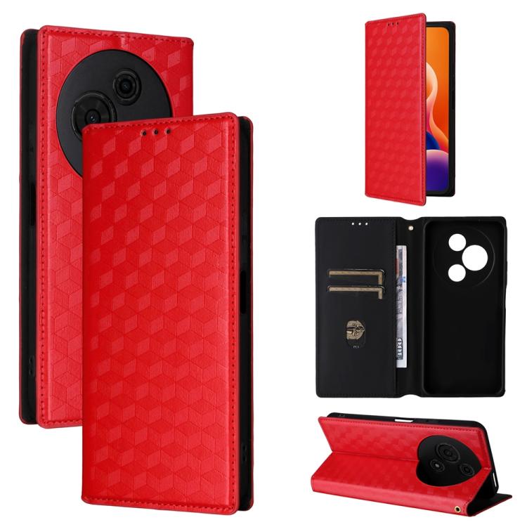 Cubic Grid Texture Flip Leather Phone Case, For TCL K70 5G, For TCL K70 SE 4G, For TCL K70 Power / K70 4G, For TCL NxtPaper 70 Pro 5G, For TCL K32 5G / K33 5G, For TCL NxtPaper 60 Ultra 5G, For TCL 60 SE NxtPaper 5G, For TCL 60 NxtPaper                ...