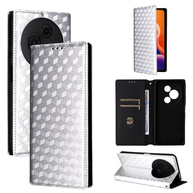 Cubic Grid Texture Flip Leather Phone Case, For TCL K70 5G, For TCL K70 SE 4G, For TCL K70 Power / K70 4G, For TCL NxtPaper 70 Pro 5G, For TCL K32 5G / K33 5G, For TCL NxtPaper 60 Ultra 5G, For TCL 60 SE NxtPaper 5G, For TCL 60 NxtPaper                ...