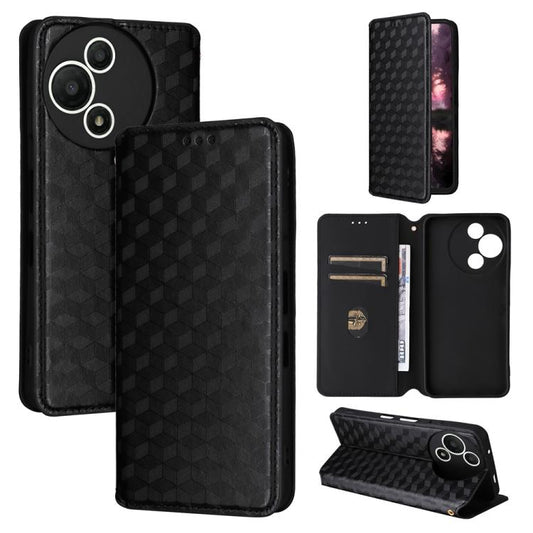 Cubic Grid Texture Flip Leather Phone Case, For TCL 60 SE NxtPaper 5G, For TCL 60 NxtPaper, For TCL 605 / 60 SE, For TCL 60 5G / TCL 60R 5G, For TCL 503, For TCL 50 NxtPaper / 50 Pro NxtPaper, For TCL 50 LE / K23 / K24, For TCL 50 XL 5G, For TCL 50 5G�...
