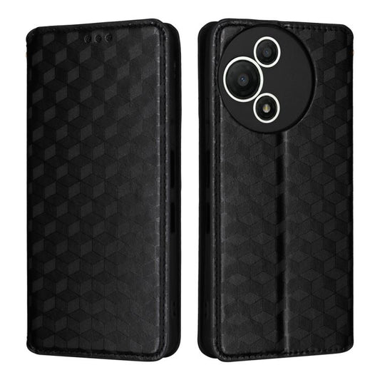 Cubic Grid Texture Flip Leather Phone Case, For TCL 60 SE NxtPaper 5G, For TCL 60 NxtPaper, For TCL 605 / 60 SE, For TCL 60 5G / TCL 60R 5G, For TCL 503, For TCL 50 NxtPaper / 50 Pro NxtPaper, For TCL 50 LE / K23 / K24, For TCL 50 XL 5G, For TCL 50 5G�...