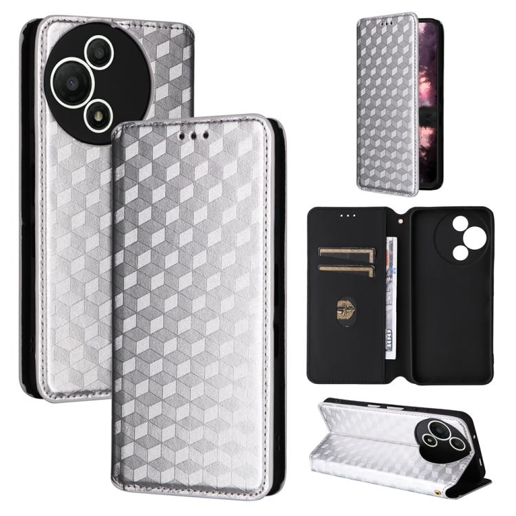Cubic Grid Texture Flip Leather Phone Case, For TCL K70 5G, For TCL K70 SE 4G, For TCL K70 Power / K70 4G, For TCL NxtPaper 70 Pro 5G, For TCL K32 5G / K33 5G, For TCL NxtPaper 60 Ultra 5G, For TCL 60 SE NxtPaper 5G, For TCL 60 NxtPaper                ...