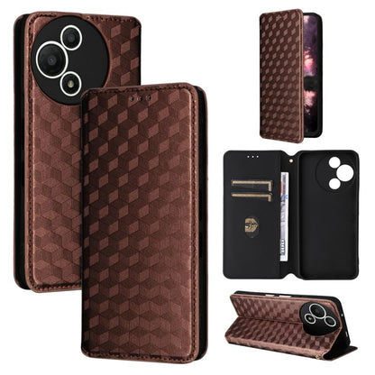 Cubic Grid Texture Flip Leather Phone Case, For TCL K70 5G, For TCL K70 SE 4G, For TCL K70 Power / K70 4G, For TCL NxtPaper 70 Pro 5G, For TCL K32 5G / K33 5G, For TCL NxtPaper 60 Ultra 5G, For TCL 60 SE NxtPaper 5G, For TCL 60 NxtPaper                ...