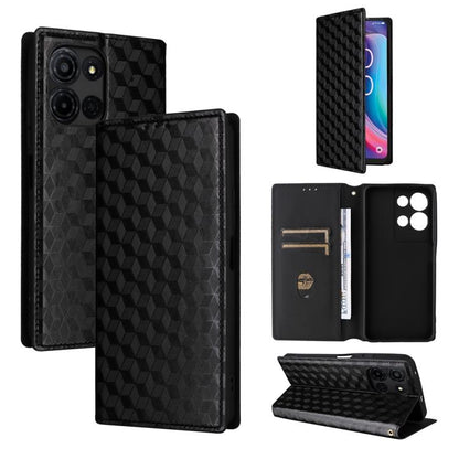 Cubic Grid Texture Flip Leather Phone Case, For TCL K70 5G, For TCL K70 SE 4G, For TCL K70 Power / K70 4G, For TCL NxtPaper 70 Pro 5G, For TCL K32 5G / K33 5G, For TCL NxtPaper 60 Ultra 5G, For TCL 60 SE NxtPaper 5G, For TCL 60 NxtPaper                ...