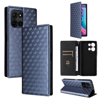 Cubic Grid Texture Flip Leather Phone Case, For TCL K70 5G, For TCL K70 SE 4G, For TCL K70 Power / K70 4G, For TCL NxtPaper 70 Pro 5G, For TCL K32 5G / K33 5G, For TCL NxtPaper 60 Ultra 5G, For TCL 60 SE NxtPaper 5G, For TCL 60 NxtPaper                ...