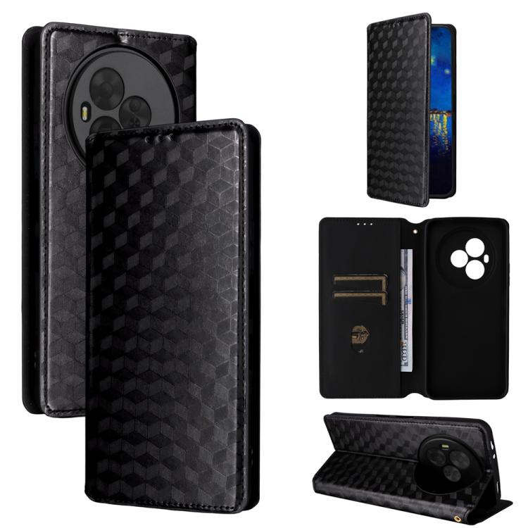 Cubic Grid Texture Flip Leather Phone Case, For TCL K70 5G, For TCL K70 SE 4G, For TCL K70 Power / K70 4G, For TCL NxtPaper 70 Pro 5G, For TCL K32 5G / K33 5G, For TCL NxtPaper 60 Ultra 5G, For TCL 60 SE NxtPaper 5G, For TCL 60 NxtPaper                ...