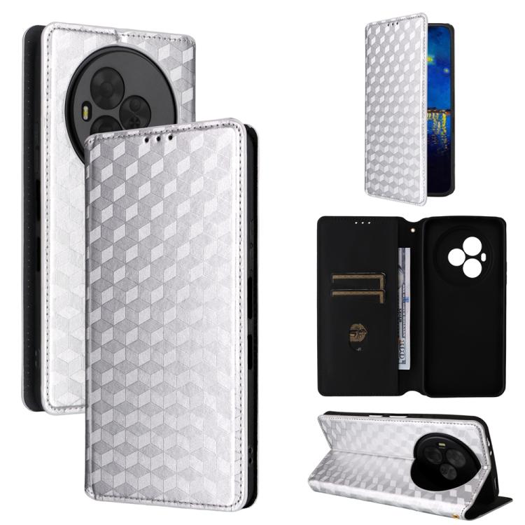 Cubic Grid Texture Flip Leather Phone Case, For TCL K70 5G, For TCL K70 SE 4G, For TCL K70 Power / K70 4G, For TCL NxtPaper 70 Pro 5G, For TCL K32 5G / K33 5G, For TCL NxtPaper 60 Ultra 5G, For TCL 60 SE NxtPaper 5G, For TCL 60 NxtPaper                ...