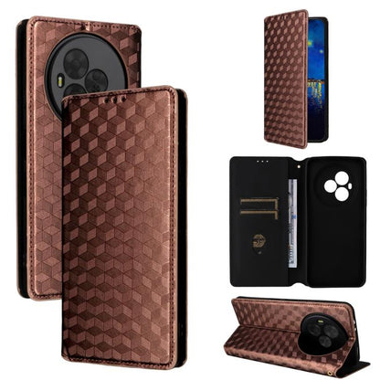 Cubic Grid Texture Flip Leather Phone Case, For TCL K70 5G, For TCL K70 SE 4G, For TCL K70 Power / K70 4G, For TCL NxtPaper 70 Pro 5G, For TCL K32 5G / K33 5G, For TCL NxtPaper 60 Ultra 5G, For TCL 60 SE NxtPaper 5G, For TCL 60 NxtPaper                ...