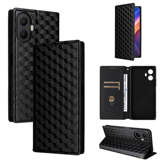 Cubic Grid Texture Flip Leather Phone Case, For TCL K70 5G, For TCL K70 SE 4G, For TCL K70 Power / K70 4G, For TCL NxtPaper 70 Pro 5G, For TCL K32 5G / K33 5G, For TCL NxtPaper 60 Ultra 5G, For TCL 60 SE NxtPaper 5G, For TCL 60 NxtPaper                ...