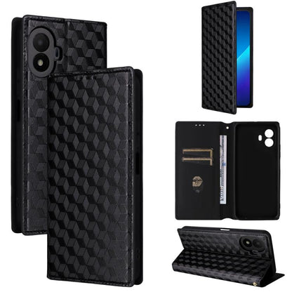Cubic Grid Texture Flip Leather Phone Case, For TCL K70 5G, For TCL K70 SE 4G, For TCL K70 Power / K70 4G, For TCL NxtPaper 70 Pro 5G, For TCL K32 5G / K33 5G, For TCL NxtPaper 60 Ultra 5G, For TCL 60 SE NxtPaper 5G, For TCL 60 NxtPaper                ...