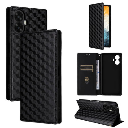 Cubic Grid Texture Flip Leather Phone Case, For TCL K70 NxtPaper 5G, For TCL K70 5G, For TCL K70 SE 4G, For TCL K70 Power / K70 4G, For TCL NxtPaper 70 Pro 5G, For TCL K32 5G / K33 5G, For TCL NxtPaper 60 Ultra 5G, For TCL 60 SE NxtPaper 5G            ...