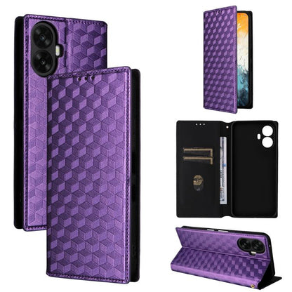 Cubic Grid Texture Flip Leather Phone Case, For TCL K70 NxtPaper 5G, For TCL K70 5G, For TCL K70 SE 4G, For TCL K70 Power / K70 4G, For TCL NxtPaper 70 Pro 5G, For TCL K32 5G / K33 5G, For TCL NxtPaper 60 Ultra 5G, For TCL 60 SE NxtPaper 5G            ...