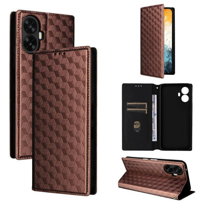 Cubic Grid Texture Flip Leather Phone Case, For TCL K70 NxtPaper 5G, For TCL K70 5G, For TCL K70 SE 4G, For TCL K70 Power / K70 4G, For TCL NxtPaper 70 Pro 5G, For TCL K32 5G / K33 5G, For TCL NxtPaper 60 Ultra 5G, For TCL 60 SE NxtPaper 5G            ...