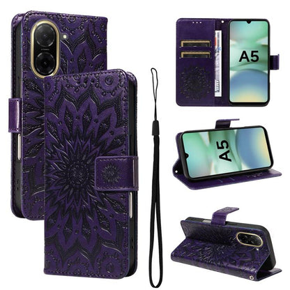 Embossed Sunflower Pattern Flip Leather Phone Case, For Redmi K90 Pro Max/Poco F8 Ultra, For Redmi K90 / Poco F8 Pro, For Redmi 15C 5G/4G EU 173mm/Poco C85 5G, For Redmi 15 5G Global / 15 4G SEA 169.5mm, For Redmi 15 5G / 4G EU 171mm                   ...