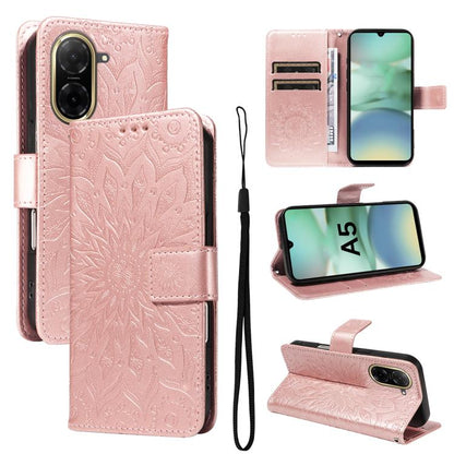 Embossed Sunflower Pattern Flip Leather Phone Case, For Redmi K90 Pro Max/Poco F8 Ultra, For Redmi K90 / Poco F8 Pro, For Redmi 15C 5G/4G EU 173mm/Poco C85 5G, For Redmi 15 5G Global / 15 4G SEA 169.5mm, For Redmi 15 5G / 4G EU 171mm                   ...