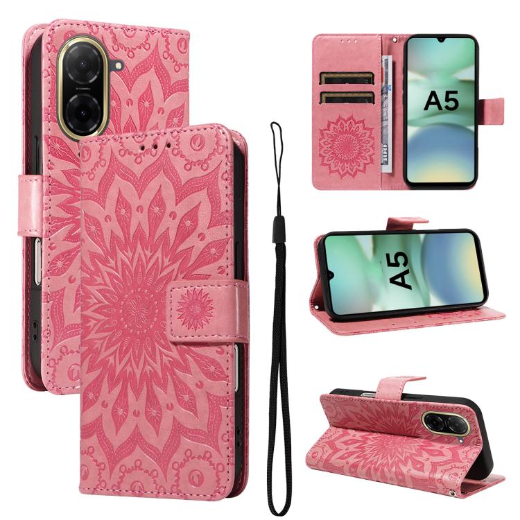 Embossed Sunflower Pattern Flip Leather Phone Case, For Redmi K90 Pro Max/Poco F8 Ultra, For Redmi K90 / Poco F8 Pro, For Redmi 15C 5G/4G EU 173mm/Poco C85 5G, For Redmi 15 5G Global / 15 4G SEA 169.5mm, For Redmi 15 5G / 4G EU 171mm                   ...