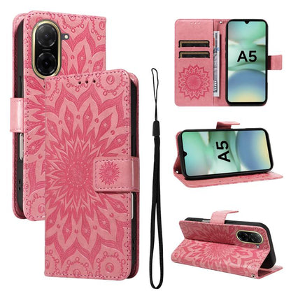 Embossed Sunflower Pattern Flip Leather Phone Case, For Redmi K90 Pro Max/Poco F8 Ultra, For Redmi K90 / Poco F8 Pro, For Redmi 15C 5G/4G EU 173mm/Poco C85 5G, For Redmi 15 5G Global / 15 4G SEA 169.5mm, For Redmi 15 5G / 4G EU 171mm                   ...