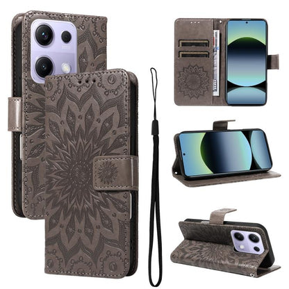 Embossed Sunflower Pattern Flip Leather Phone Case, For Redmi K90 Pro Max/Poco F8 Ultra, For Redmi K90 / Poco F8 Pro, For Redmi 15C 5G/4G EU 173mm/Poco C85 5G, For Redmi 15 5G Global / 15 4G SEA 169.5mm, For Redmi 15 5G / 4G EU 171mm                   ...