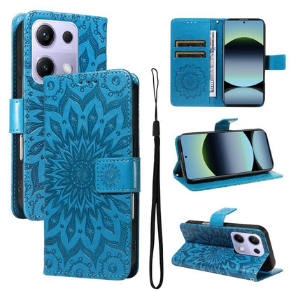 Embossed Sunflower Pattern Flip Leather Phone Case, For Redmi K90 Pro Max/Poco F8 Ultra, For Redmi K90 / Poco F8 Pro, For Redmi 15C 5G/4G EU 173mm/Poco C85 5G, For Redmi 15 5G Global / 15 4G SEA 169.5mm, For Redmi 15 5G / 4G EU 171mm                   ...