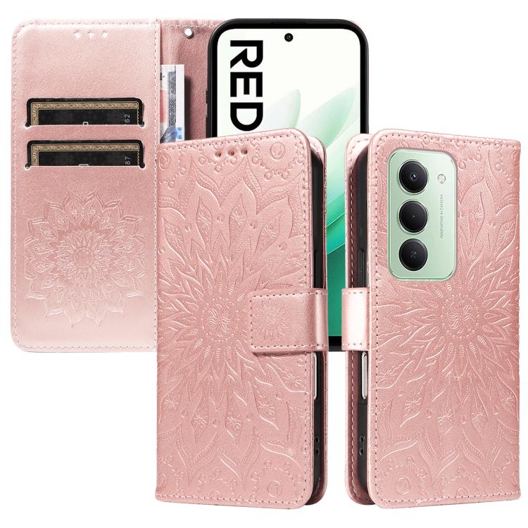 Embossed Sunflower Pattern Flip Leather Phone Case, For Redmi K90 Pro Max/Poco F8 Ultra, For Redmi K90 / Poco F8 Pro, For Redmi 15C 5G/4G EU 173mm/Poco C85 5G, For Redmi 15 5G Global / 15 4G SEA 169.5mm, For Redmi 15 5G / 4G EU 171mm                   ...
