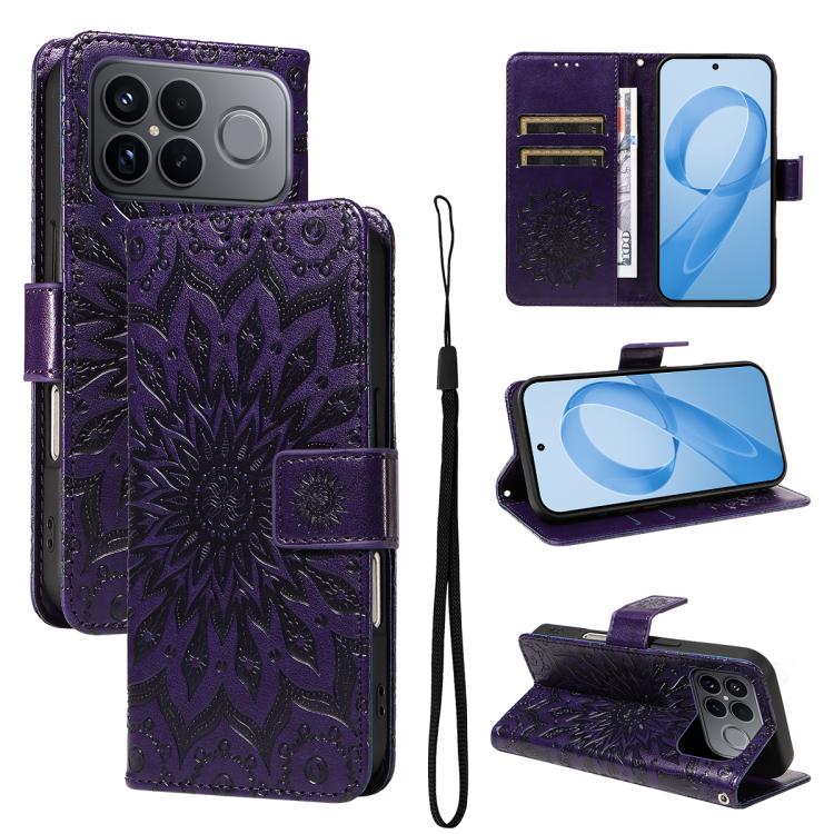 Embossed Sunflower Pattern Flip Leather Phone Case, For Redmi K90 Pro Max/Poco F8 Ultra, For Redmi K90 / Poco F8 Pro, For Redmi 15C 5G/4G EU 173mm/Poco C85 5G, For Redmi 15 5G Global / 15 4G SEA 169.5mm, For Redmi 15 5G / 4G EU 171mm                   ...