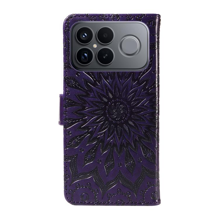 Embossed Sunflower Pattern Flip Leather Phone Case, For Redmi K90 Pro Max/Poco F8 Ultra, For Redmi K90 / Poco F8 Pro, For Redmi 15C 5G/4G EU 173mm/Poco C85 5G, For Redmi 15 5G Global / 15 4G SEA 169.5mm, For Redmi 15 5G / 4G EU 171mm                   ...