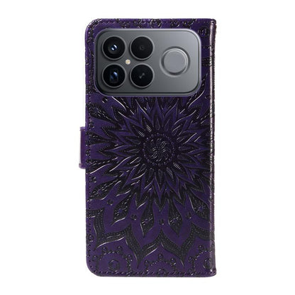 Embossed Sunflower Pattern Flip Leather Phone Case, For Redmi K90 Pro Max/Poco F8 Ultra, For Redmi K90 / Poco F8 Pro, For Redmi 15C 5G/4G EU 173mm/Poco C85 5G, For Redmi 15 5G Global / 15 4G SEA 169.5mm, For Redmi 15 5G / 4G EU 171mm                   ...