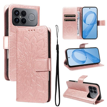 Embossed Sunflower Pattern Flip Leather Phone Case, For Redmi K90 Pro Max/Poco F8 Ultra, For Redmi K90 / Poco F8 Pro, For Redmi 15C 5G/4G EU 173mm/Poco C85 5G, For Redmi 15 5G Global / 15 4G SEA 169.5mm, For Redmi 15 5G / 4G EU 171mm                   ...