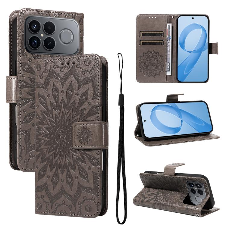 Embossed Sunflower Pattern Flip Leather Phone Case, For Redmi K90 Pro Max/Poco F8 Ultra, For Redmi K90 / Poco F8 Pro, For Redmi 15C 5G/4G EU 173mm/Poco C85 5G, For Redmi 15 5G Global / 15 4G SEA 169.5mm, For Redmi 15 5G / 4G EU 171mm                   ...