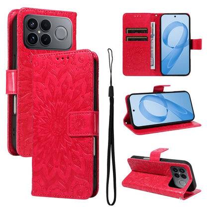 Embossed Sunflower Pattern Flip Leather Phone Case, For Redmi K90 Pro Max/Poco F8 Ultra, For Redmi K90 / Poco F8 Pro, For Redmi 15C 5G/4G EU 173mm/Poco C85 5G, For Redmi 15 5G Global / 15 4G SEA 169.5mm, For Redmi 15 5G / 4G EU 171mm                   ...