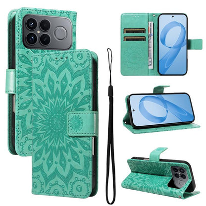 Embossed Sunflower Pattern Flip Leather Phone Case, For Redmi K90 Pro Max/Poco F8 Ultra, For Redmi K90 / Poco F8 Pro, For Redmi 15C 5G/4G EU 173mm/Poco C85 5G, For Redmi 15 5G Global / 15 4G SEA 169.5mm, For Redmi 15 5G / 4G EU 171mm                   ...