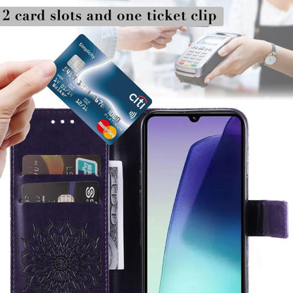 Embossed Sunflower Pattern Flip Leather Phone Case, For Redmi 17C/14C 4G/A4 5G/Poco C75 5G, For Redmi K90 Pro Max/Poco F8 Ultra, For Redmi K90 / Poco F8 Pro, For Redmi 15C 5G/4G EU 173mm/Poco C85 5G, For Redmi 15 5G Global / 15 4G SEA 169.5mm          ...