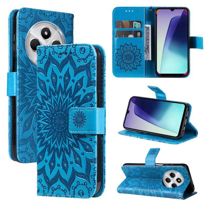 Embossed Sunflower Pattern Flip Leather Phone Case, For Redmi 17C/14C 4G/A4 5G/Poco C75 5G, For Redmi K90 Pro Max/Poco F8 Ultra, For Redmi K90 / Poco F8 Pro, For Redmi 15C 5G/4G EU 173mm/Poco C85 5G, For Redmi 15 5G Global / 15 4G SEA 169.5mm          ...
