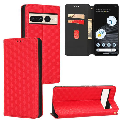 Cubic Grid Texture Flip Leather Phone Case, For Google Pixel 10a, For Google Pixel 10 Pro XL, For Google Pixel 10 / Pixel 10 Pro, For Google Pixel 9a, For Google Pixel 9 Pro XL, For Google Pixel 9 / Pixel 9 Pro, For Google Pixel 8a, For Google Pixel 8 ...