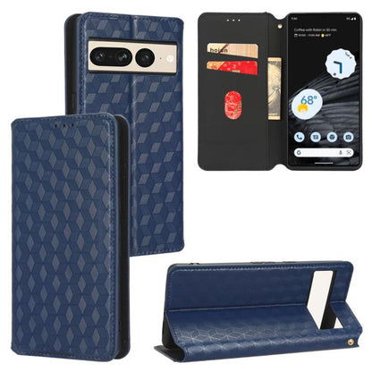 Cubic Grid Texture Flip Leather Phone Case, For Google Pixel 10a, For Google Pixel 10 Pro XL, For Google Pixel 10 / Pixel 10 Pro, For Google Pixel 9a, For Google Pixel 9 Pro XL, For Google Pixel 9 / Pixel 9 Pro, For Google Pixel 8a, For Google Pixel 8 ...