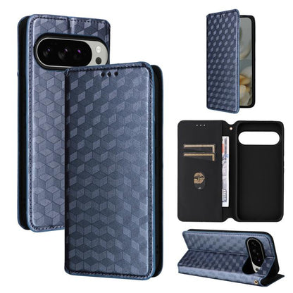 Cubic Grid Texture Flip Leather Phone Case, For Google Pixel 10a, For Google Pixel 10 Pro XL, For Google Pixel 10 / Pixel 10 Pro, For Google Pixel 9a, For Google Pixel 9 Pro XL, For Google Pixel 9 / Pixel 9 Pro, For Google Pixel 8a, For Google Pixel 8 ...