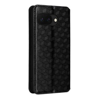 Cubic Grid Texture Flip Leather Phone Case, For Google Pixel 10a, For Google Pixel 10 Pro XL, For Google Pixel 10 / Pixel 10 Pro, For Google Pixel 9a, For Google Pixel 9 Pro XL, For Google Pixel 9 / Pixel 9 Pro, For Google Pixel 8a, For Google Pixel 8 ...