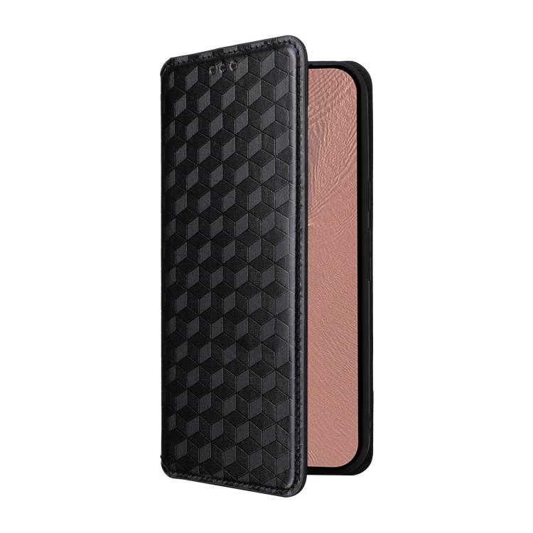 Cubic Grid Texture Flip Leather Phone Case, For Google Pixel 11 Pro XL, For Google Pixel 11 / Pixel 11 Pro, For Google Pixel 10a, For Google Pixel 10 Pro XL, For Google Pixel 10 / Pixel 10 Pro, For Google Pixel 9a, For Google Pixel 9 Pro XL            ...