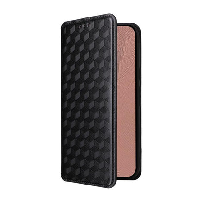 Cubic Grid Texture Flip Leather Phone Case, For Google Pixel 11 Pro XL, For Google Pixel 11 / Pixel 11 Pro, For Google Pixel 10a, For Google Pixel 10 Pro XL, For Google Pixel 10 / Pixel 10 Pro, For Google Pixel 9a, For Google Pixel 9 Pro XL            ...