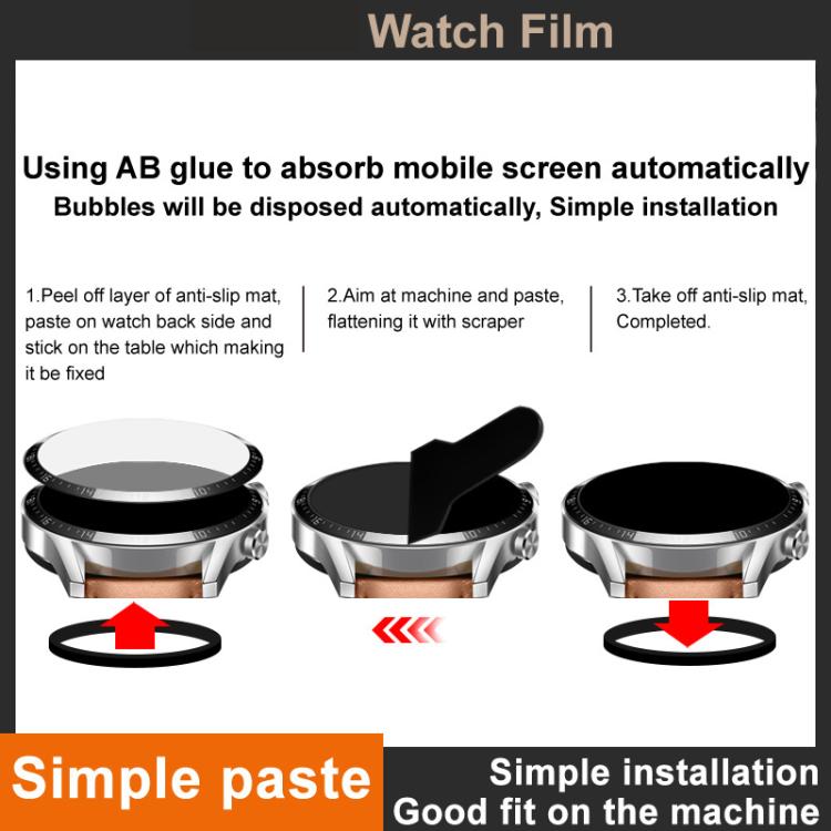 imak Plexiglass HD Watch Protective Film, For OPPO Watch X2 Mini