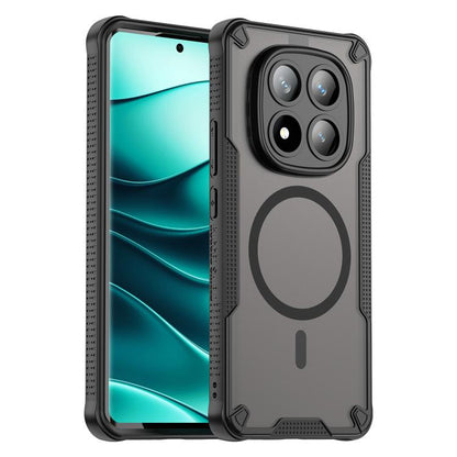 Armor Glaze MagSafe Magnetic Phone Case, For Redmi Note 15 Pro+ 5G 163.3mm / Poco M8 Pro, For Redmi Note 15 4G / 5G Global 164mm, For Redmi Note 15 Pro 5G Global 163.6mm, For Redmi Note 14 5G Global, For Redmi Note 14 Pro+ 5G, For Redmi Note 14 Pro 5G