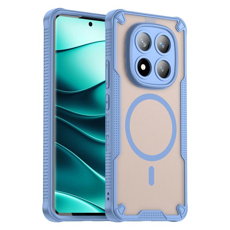 Armor Glaze MagSafe Magnetic Phone Case, For Redmi Note 15 Pro+ 5G 163.3mm / Poco M8 Pro, For Redmi Note 15 4G / 5G Global 164mm, For Redmi Note 15 Pro 5G Global 163.6mm, For Redmi Note 14 5G Global, For Redmi Note 14 Pro+ 5G, For Redmi Note 14 Pro 5G