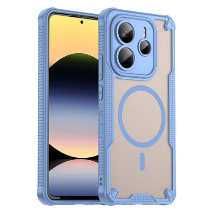 Armor Glaze MagSafe Magnetic Phone Case, For Redmi Note 15 Pro+ 5G 163.3mm / Poco M8 Pro, For Redmi Note 15 4G / 5G Global 164mm, For Redmi Note 15 Pro 5G Global 163.6mm, For Redmi Note 14 5G Global, For Redmi Note 14 Pro+ 5G, For Redmi Note 14 Pro 5G